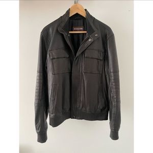 Michael Kors - Men’s Medium - Perforated Lambskin Bomber